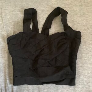 Herve leger bandage top.